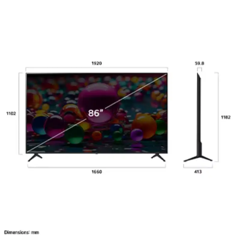 LED 86 LG 86UA85006LA SMART 4K