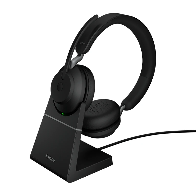 Micro-Casque Jabra Evolve 65 TE Noir Fil (USB Type-A) ET Sans Fil (Bluetooth) (6699-833-309)