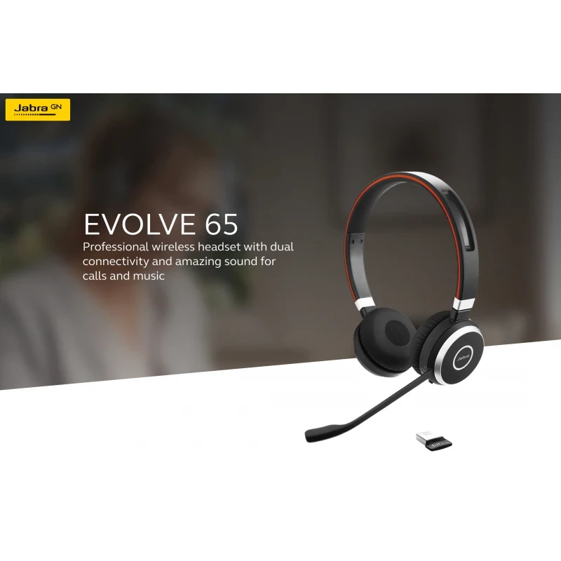Jabra 6599-833-309 écouteur/casque Avec fil &sans fil Arceau Appels/Musique Micro-USB Bluetooth Noir