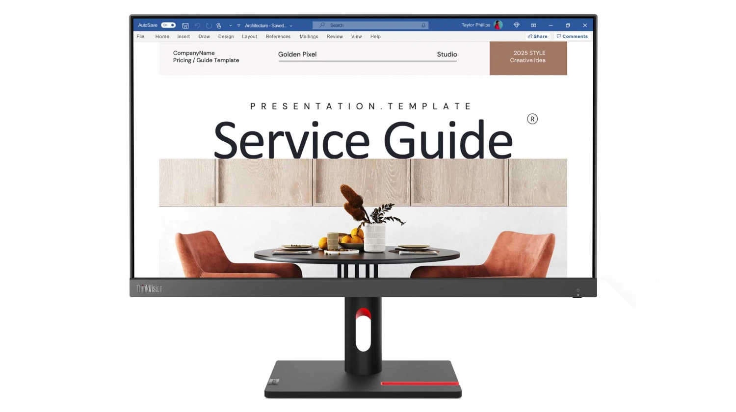 Moniteur Écran Lenovo ThinkVision S24i-30 23.8 » (63DEKAT3EU)