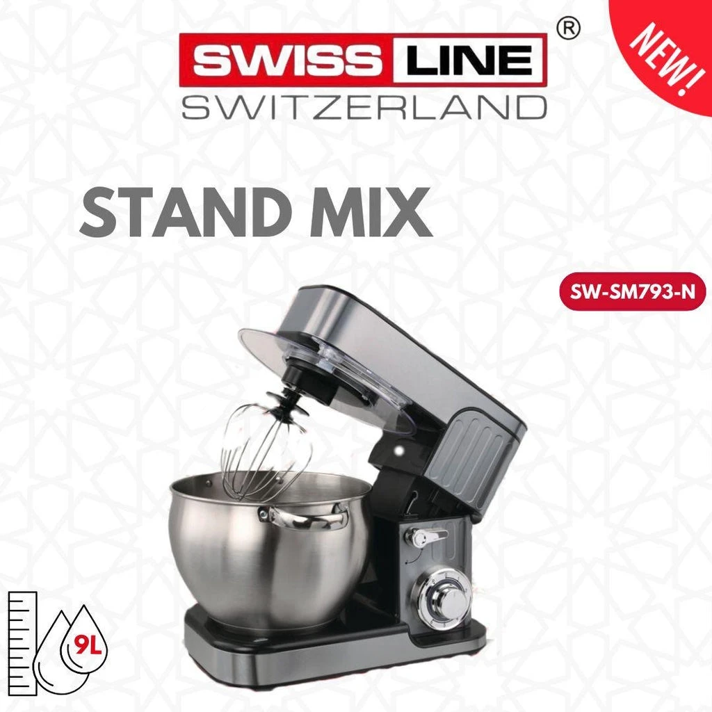 pétrin 9 L swiss line  manual / robot/ mixeur