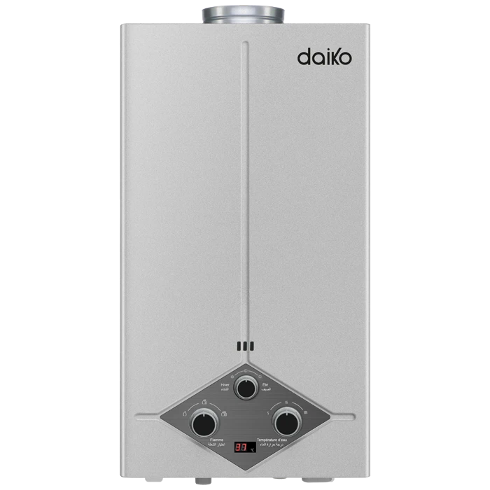 Chauffe eau daiko à gaz automatique 6L Écran LED d'affichage