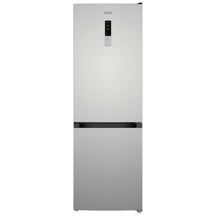 Réfrigérateur DAIKO Combiné NO FROST 317 L Double portes inox