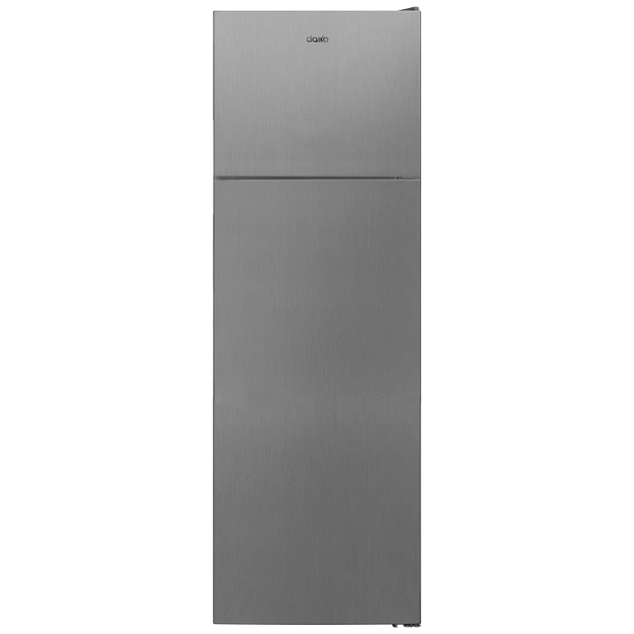 Réfrigérateur DAIKO 342L Double portes Inox look