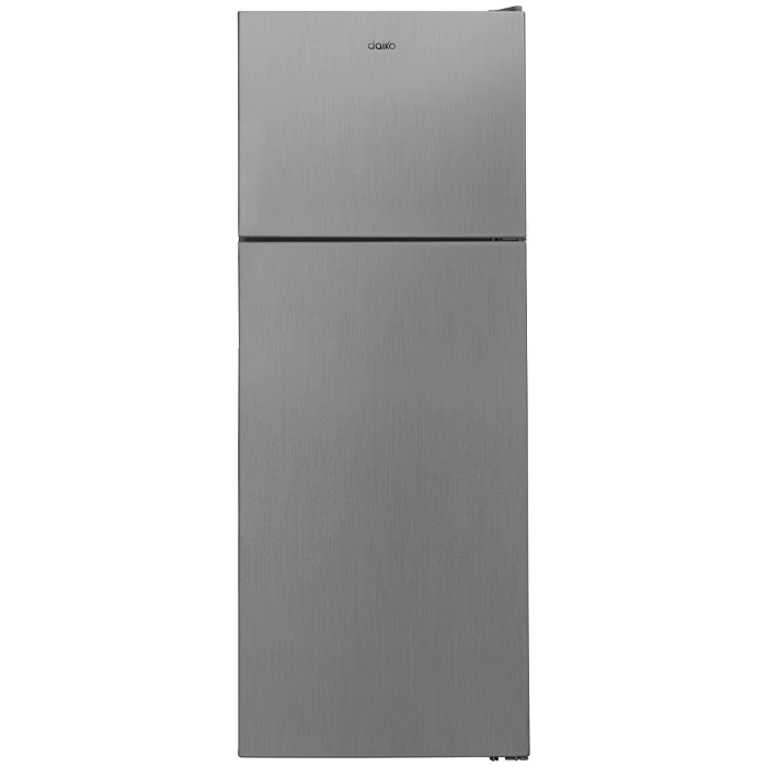 Réfrigérateur 502L Double Portes Inox Look – Grande capacité & design moderne