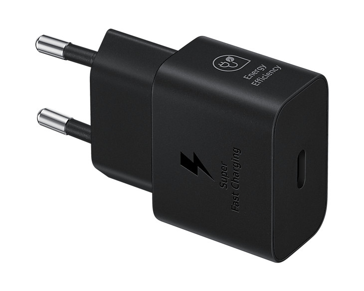 Chargeur Samsung Type-C 25 W + câble USB Type-C à Type-C (3A/1m) (EP-T2510XBEGWW)