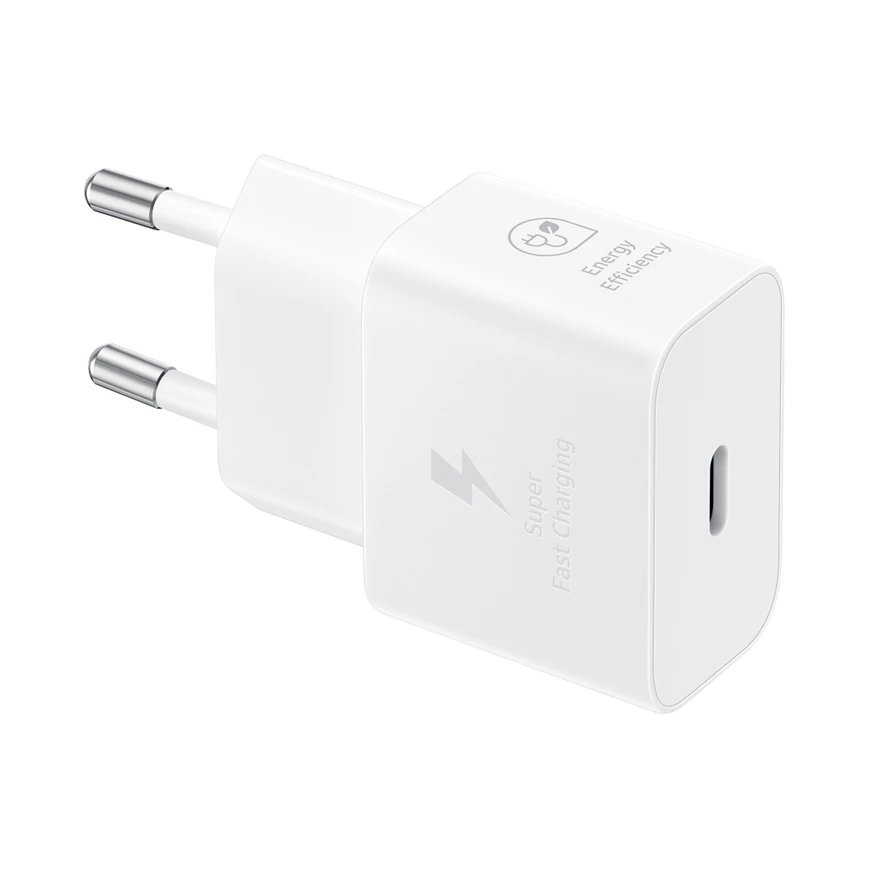 Chargeur Samsung ultra rapide 25W – Avec câble USB type-C vers type-C (EP-T2510XWEGWW)