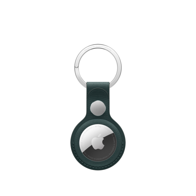 Porte-clés en tissage fin AirTag – Dark Green (MA7J4ZM/A)