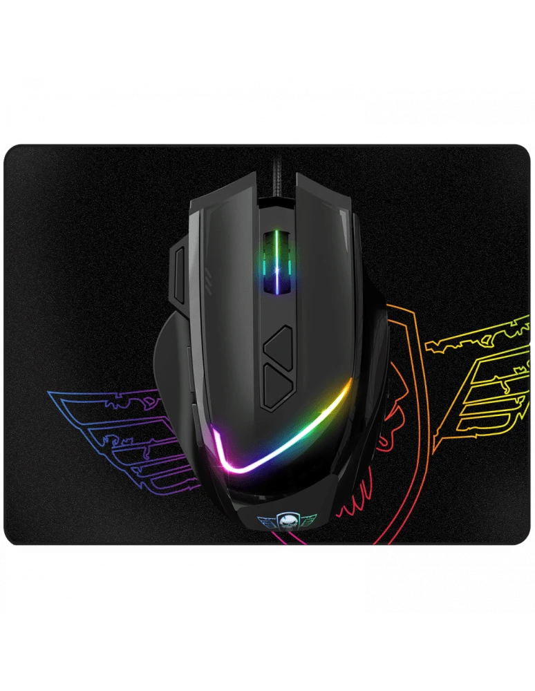 Ensemble Souris avec fil et tapis souris Spirit of Gamer Pro-M3 (Pro-M3)